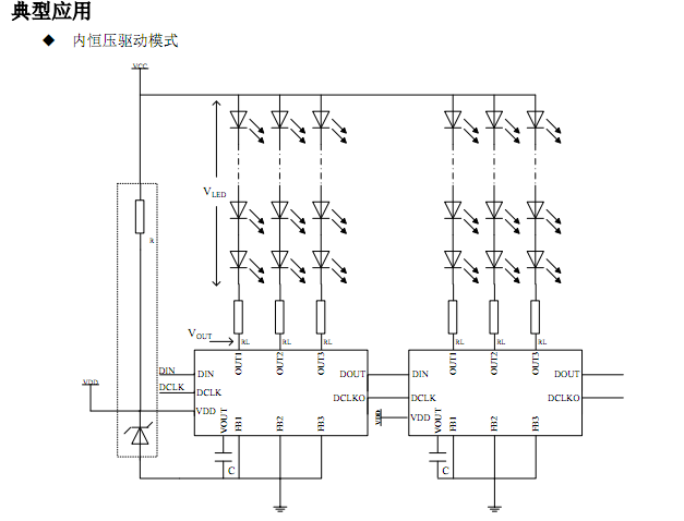 三通道恒流驱动灰度调制灯带装饰照明电源管理ICSM16716的应用(图4) 三通道恒流驱动灰度调制灯带装饰照明电源管理ICSM16716的应用(图4)