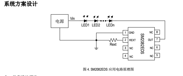 新代高压线性恒流IC方案设计SM2082EDS产品应用发展(图3) SM2082EDS系统方案设计.png