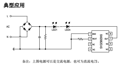 高功率恒流ic低成本高稳定SM2082EAS替换长运通CYT1000A(图3) hth网页版在线登录电子SM2082EAS2