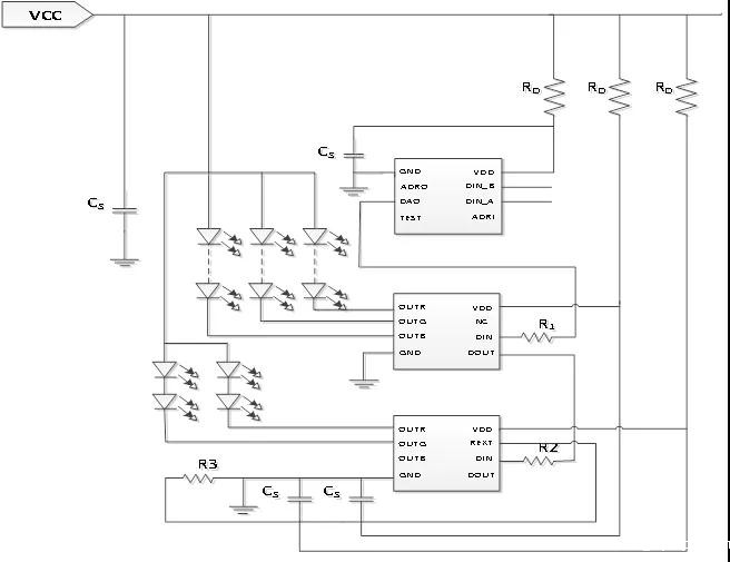 SM17500点光源5色芯片方案(图1)