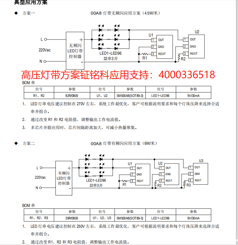 深圳LED高压模组线性恒流ic应用方案选择SM2082GA或者SM500A8(图3) 深圳LED高压模组线性恒流ic应用方案选择SM2082GA或者SM500A8(图3)