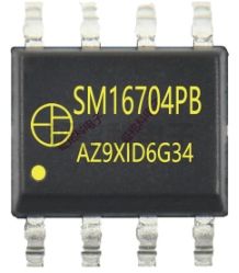 LED驱动芯片SM16704PB: 广泛应用于RGBW全彩软灯条灯带线条灯(图1) SM16704PB.png