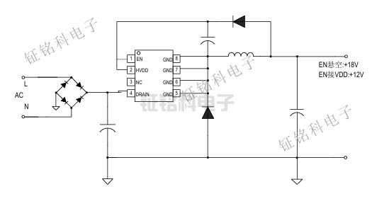 LED电源芯片的探索:SM7015、SM7025与SM7035P的对比与应用(图7) SM7025典型应用.jpg