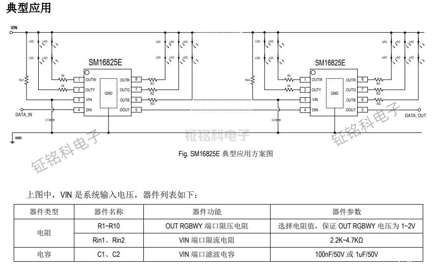 从性能到应用:SM18635E 与 SM16825E 核心区别解析(图2) SM16825E 典型应用方案图.jpg